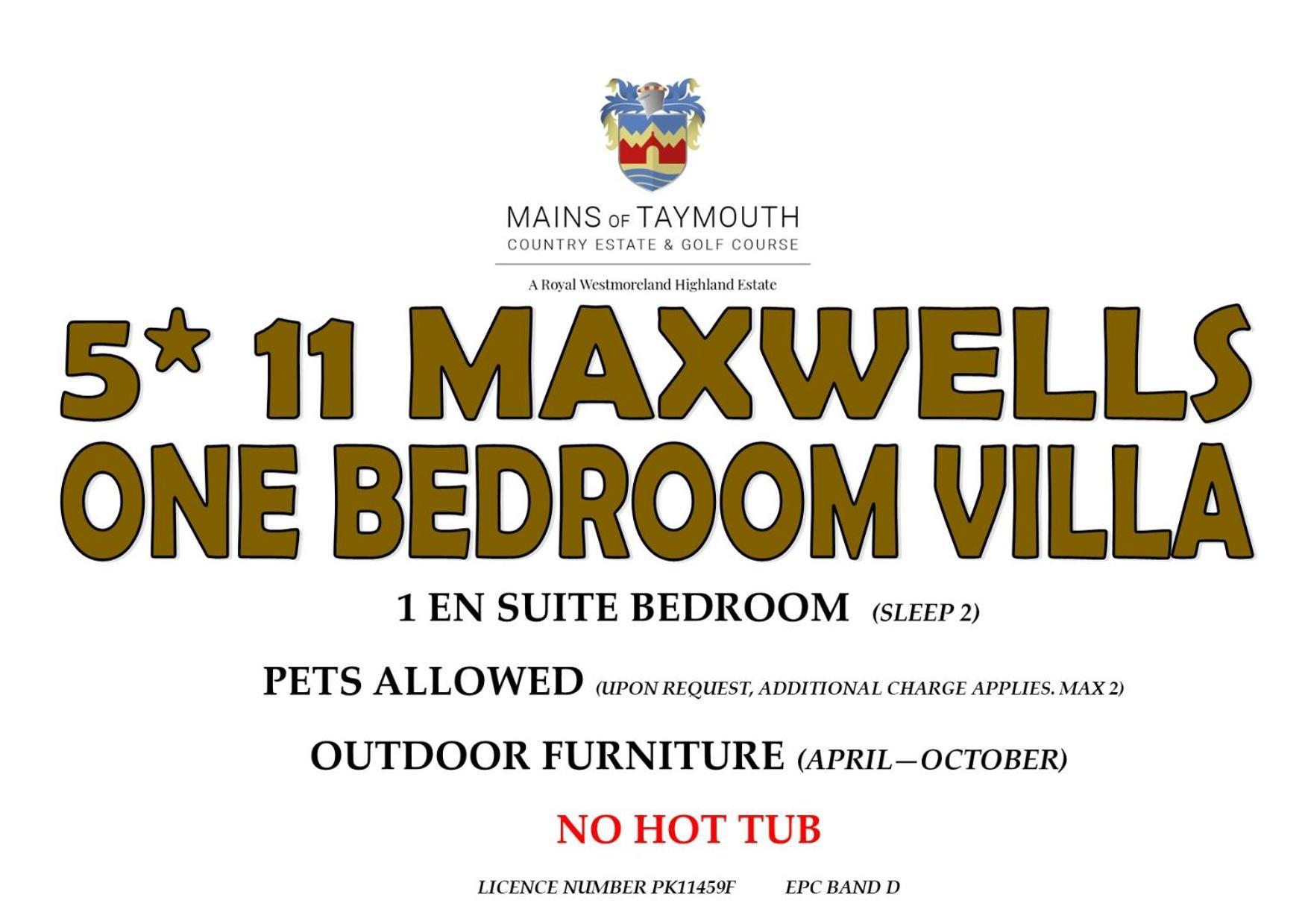 Mains Of Taymouth Country Estate 5* Maxwell Villas ケンモア エクステリア 写真